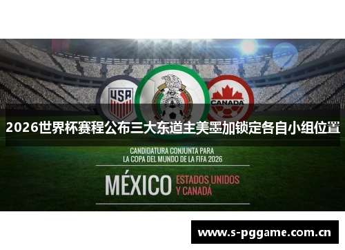 2026世界杯赛程公布三大东道主美墨加锁定各自小组位置 2026世界杯赛程公布三大东道主美墨加锁定各自小组位置